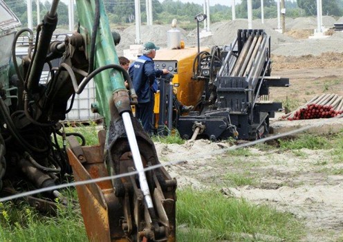 Строительство газопровода высокого давления