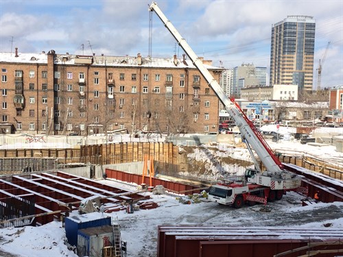 27/03/15 Монтаж МК перекрытия метро